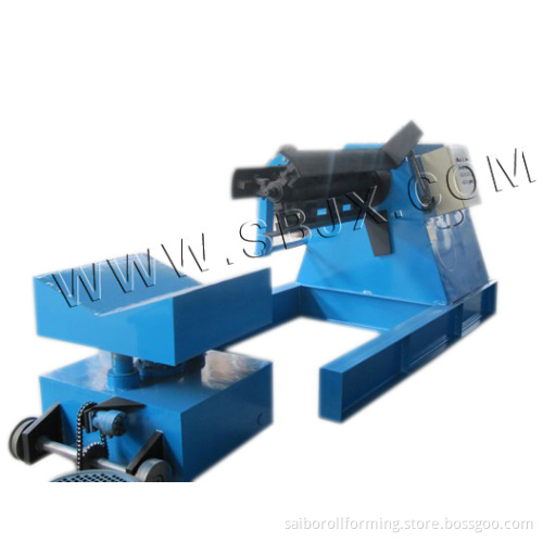 Hydraulic Decoiler with Coil Car